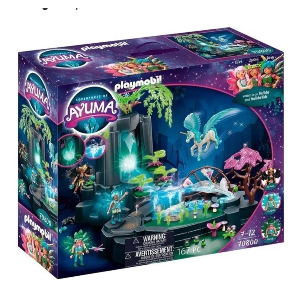 Playmobil Adventures of Ayuma Magical Water Playset Fairies Accessories 70800
